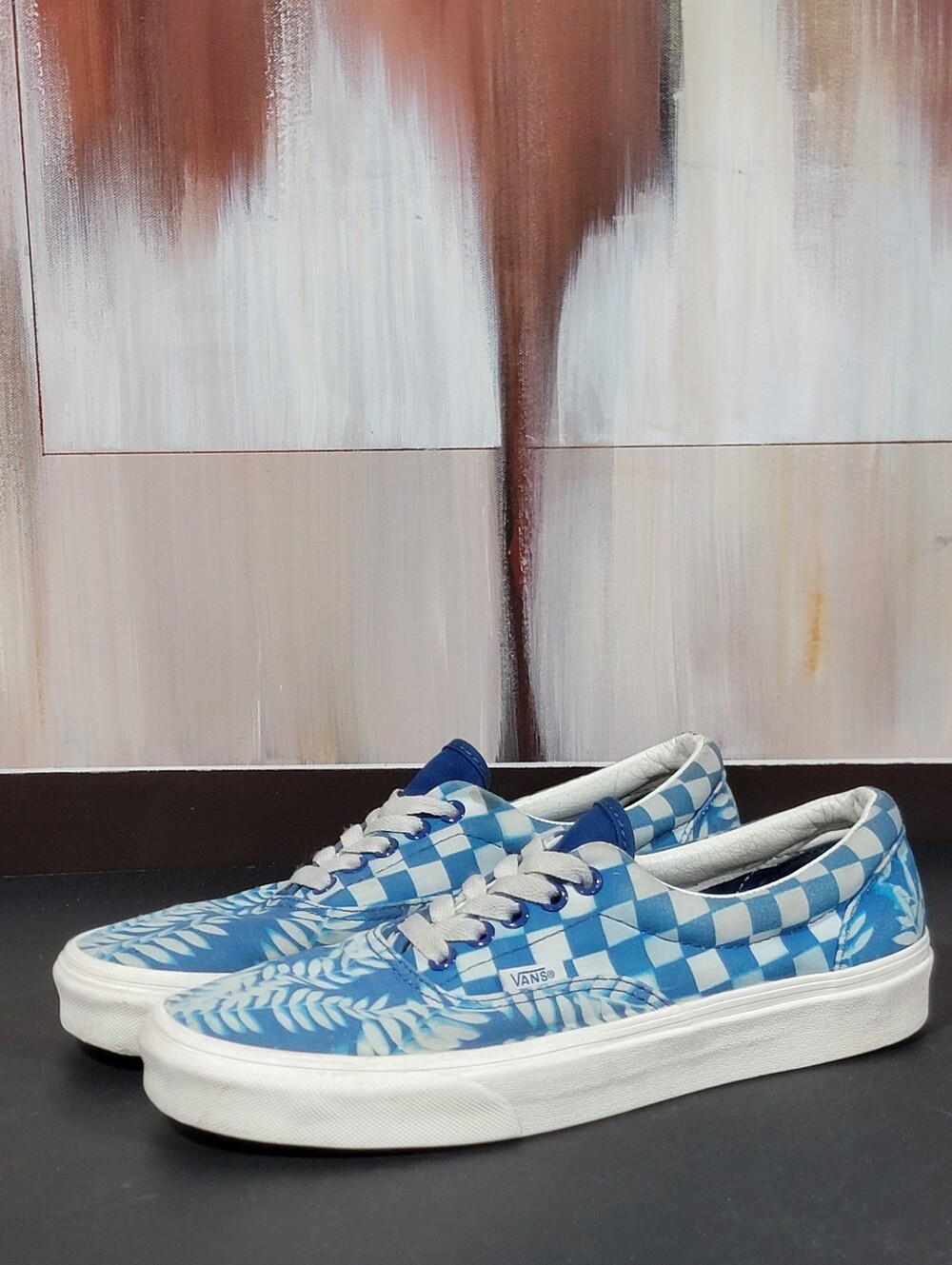 Vans Era Solar Floral Sneakers Womens Size 9.5 Mens Size 8